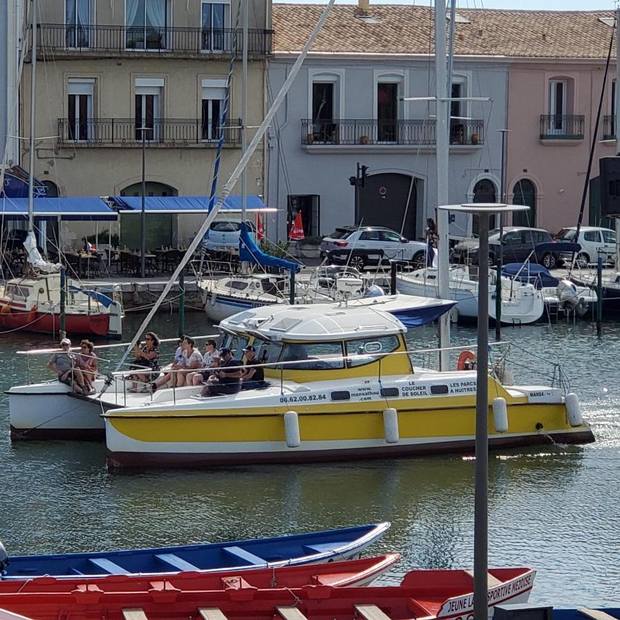 Le Vent Dans Les Voiles - Appartement Classe 4 Etoiles Mèze Dış mekan fotoğraf
